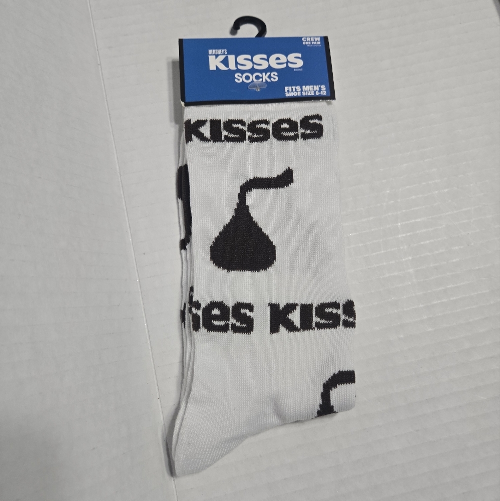 Novelty Socks Hershey's Kisses dress socks  NEW